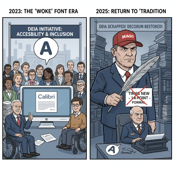 the font controversy